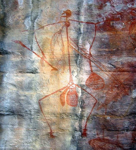boriginal Rock Art, Ubirr Art Site, Kakadu National Park, Australia