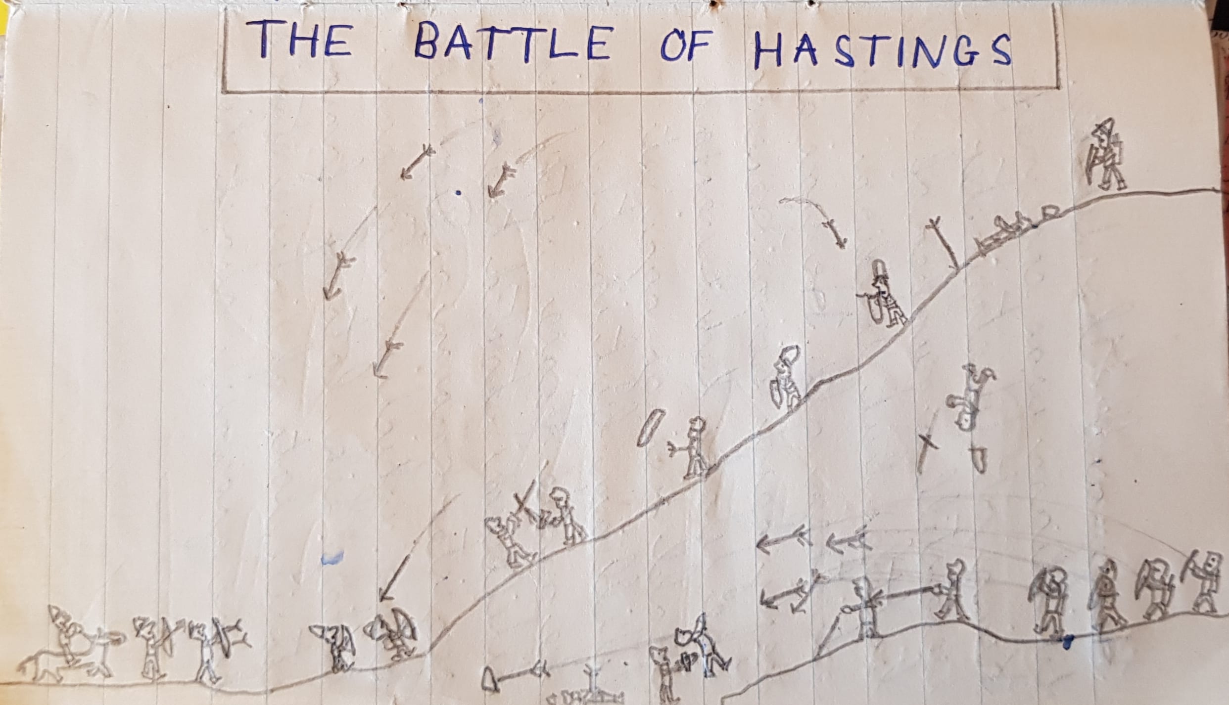Normans: illustration of the Battle of Hastings